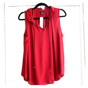 Ann Taylor Sleeveless Blouse - Size XL